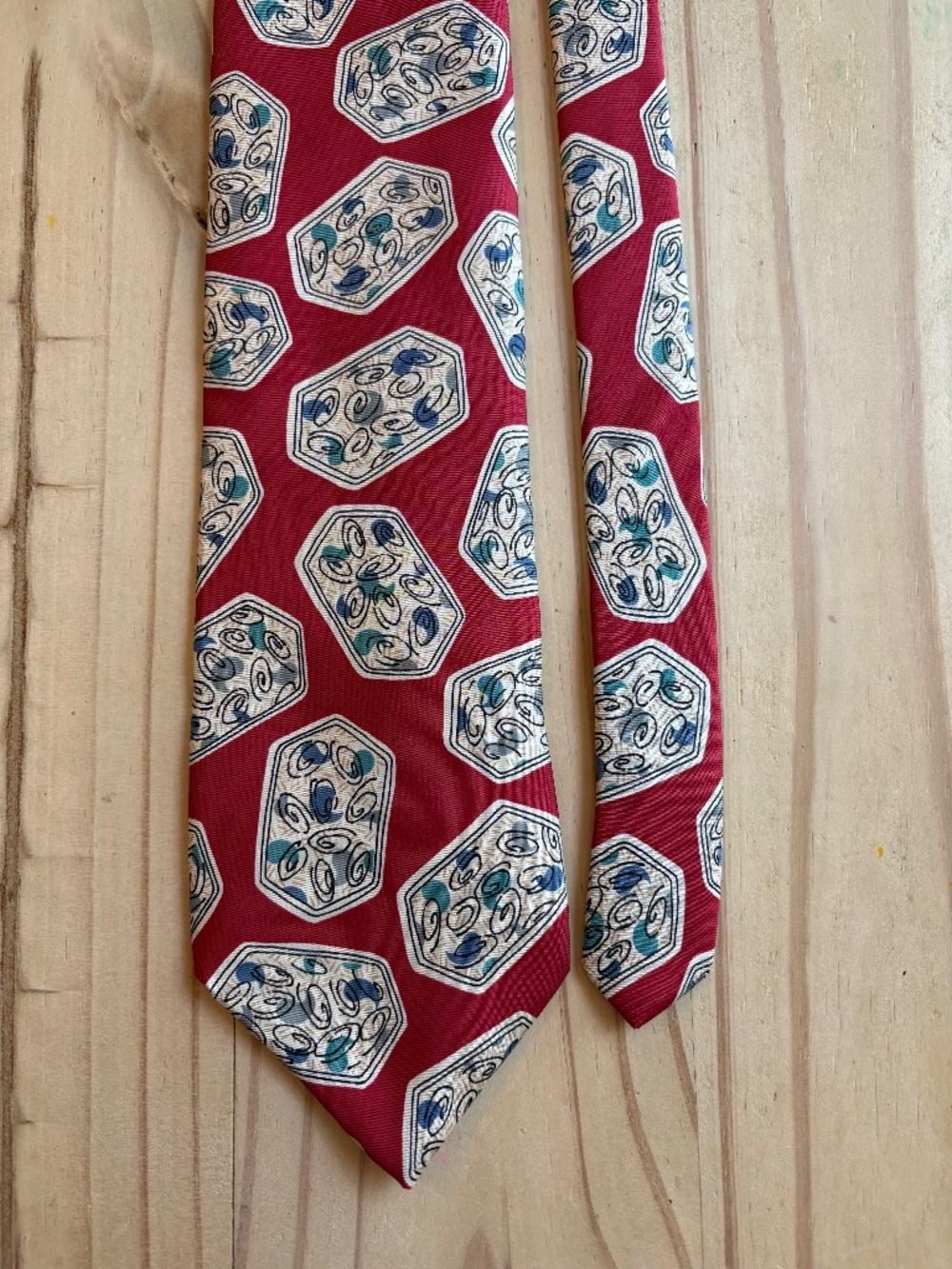Vintage Regatta Silk Necktie